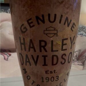 Harley-Davidson Tan Tumbler with Logo